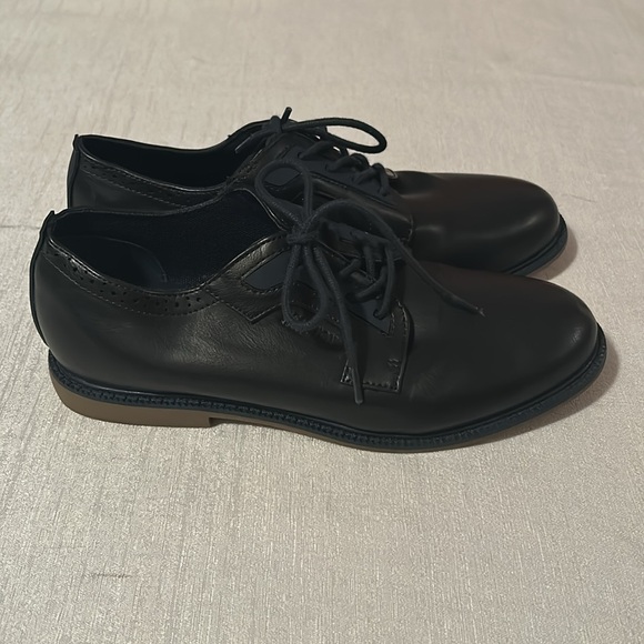 Reaction Kenneth Cole Rounded Toe Navy Blue Loafers - Picture 4 of 6